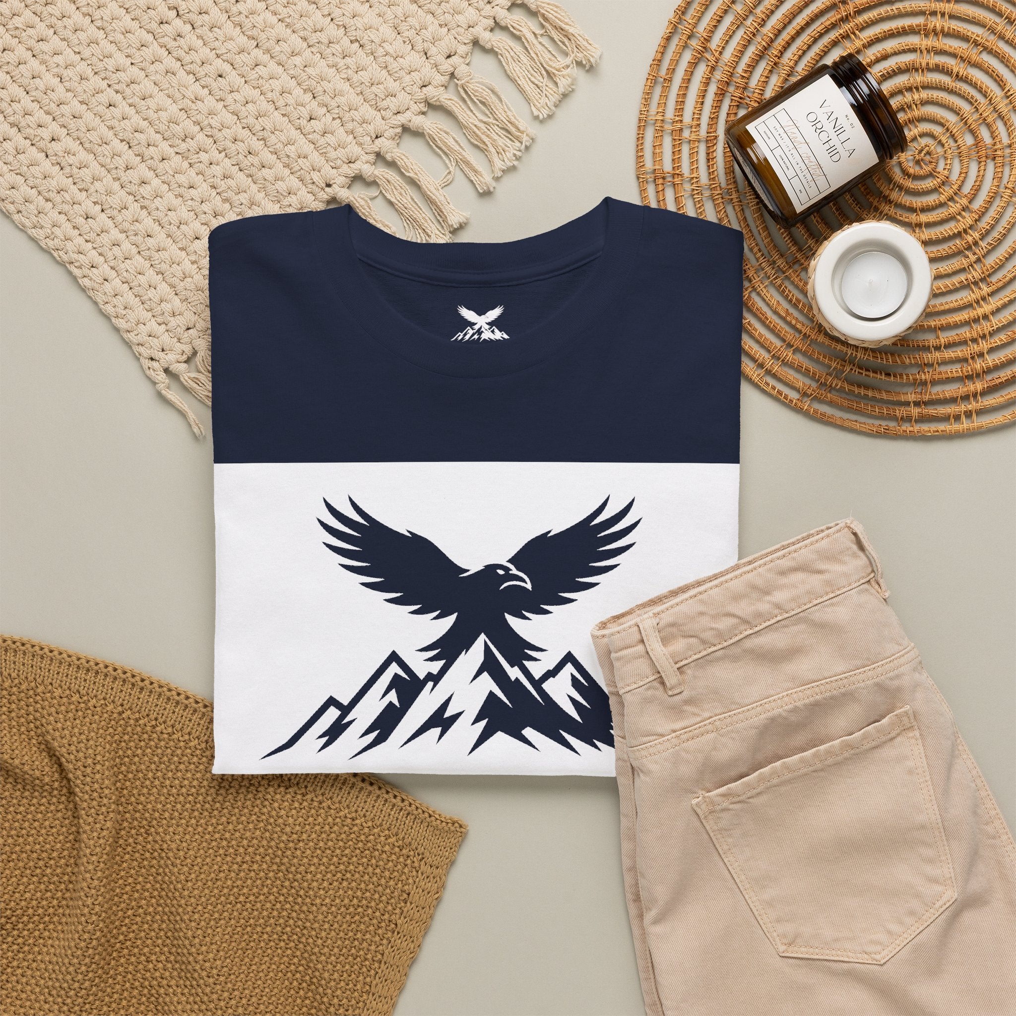 Ravens Summit Dark T-Shirt — Mountain Raven Outdoor Graphic Tee