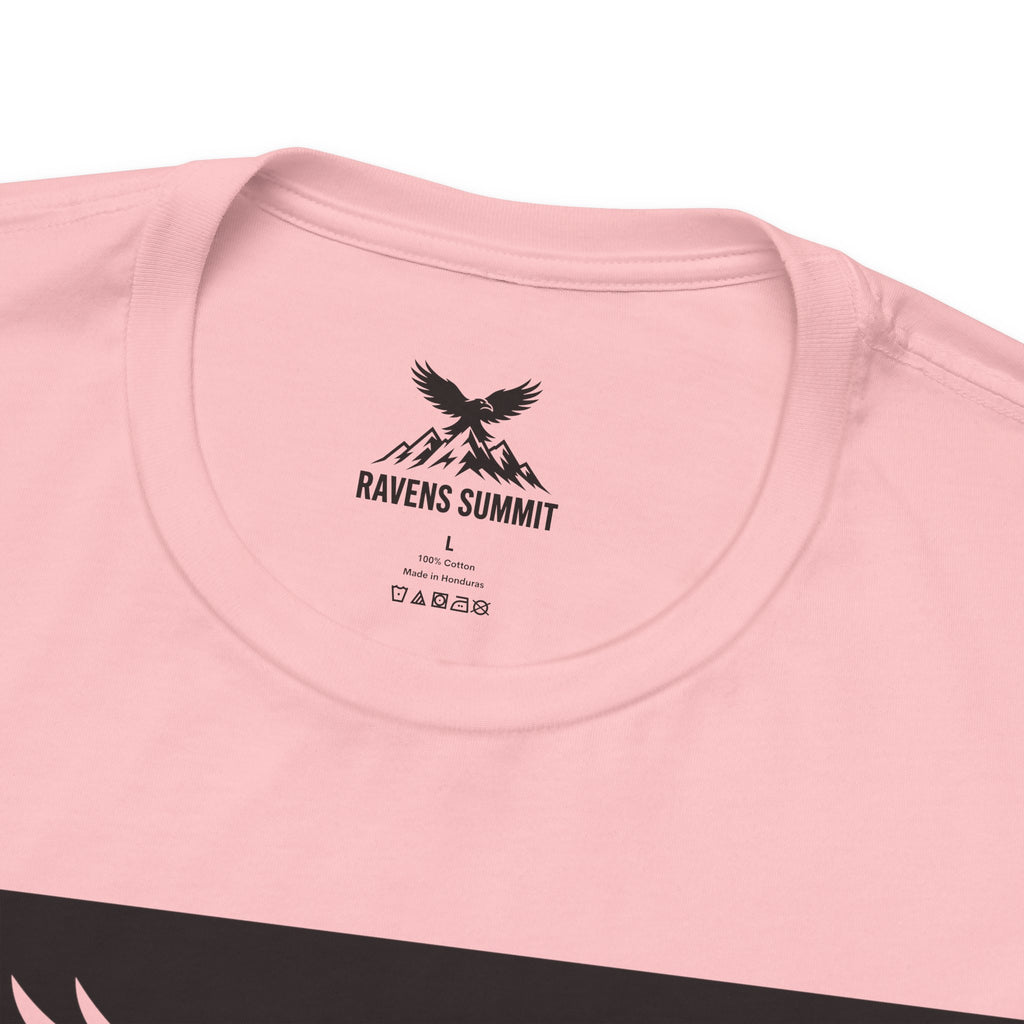 Ravens Summit T‑Shirt — Mountain Raven Graphic Tee Light