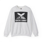Ravens Summit Crewneck Sweatshirt — Mountain Raven Graphic Pullover