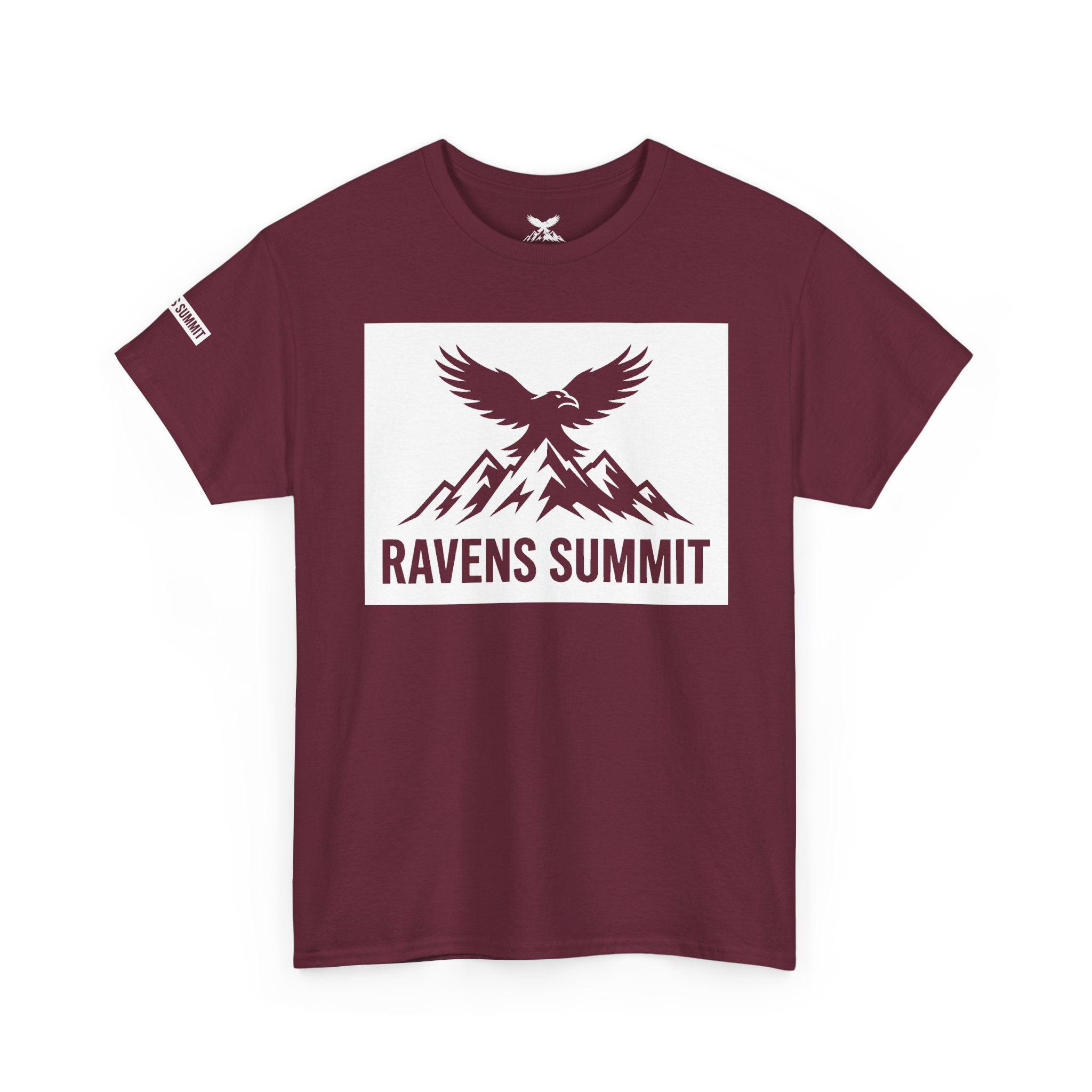 Ravens Summit Dark T-Shirt — Mountain Raven Outdoor Graphic Tee