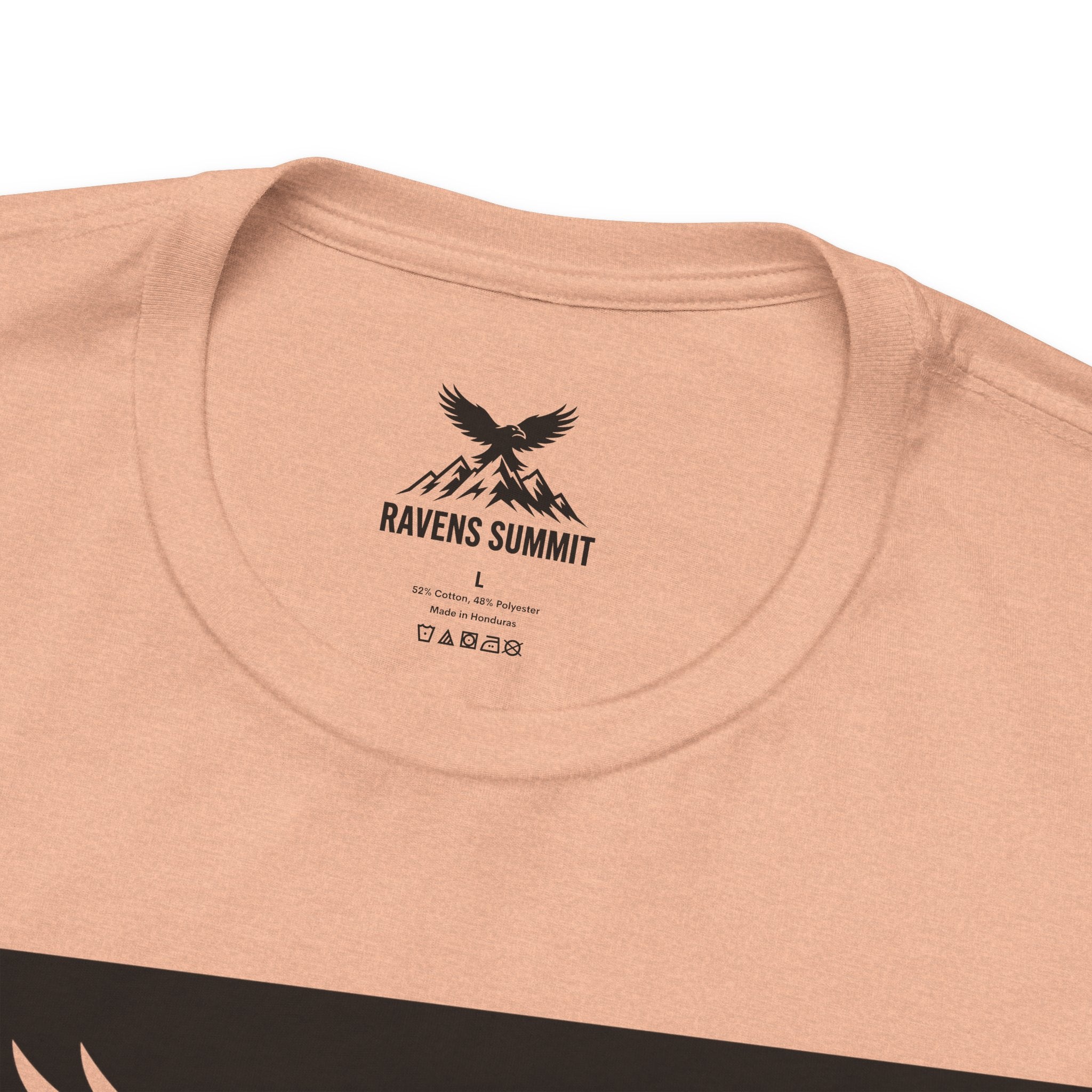 Ravens Summit T‑Shirt — Mountain Raven Graphic Tee Light
